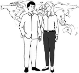 国際結婚専門15年の実績